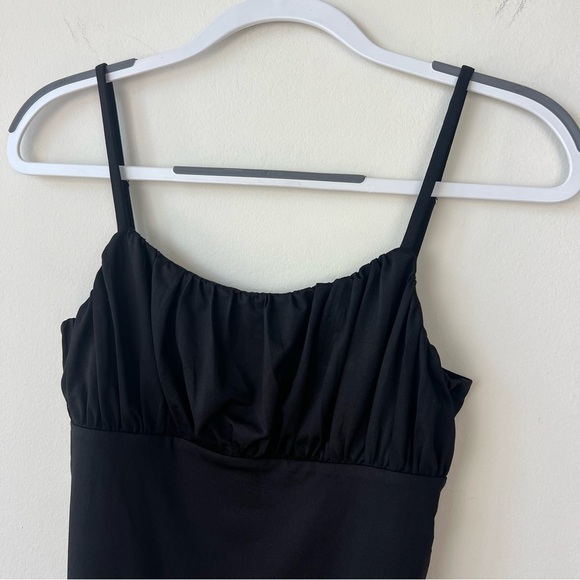 Princess Polly Paule Bodysuit Black Milkmaid Ruched - Picture 4 of 8